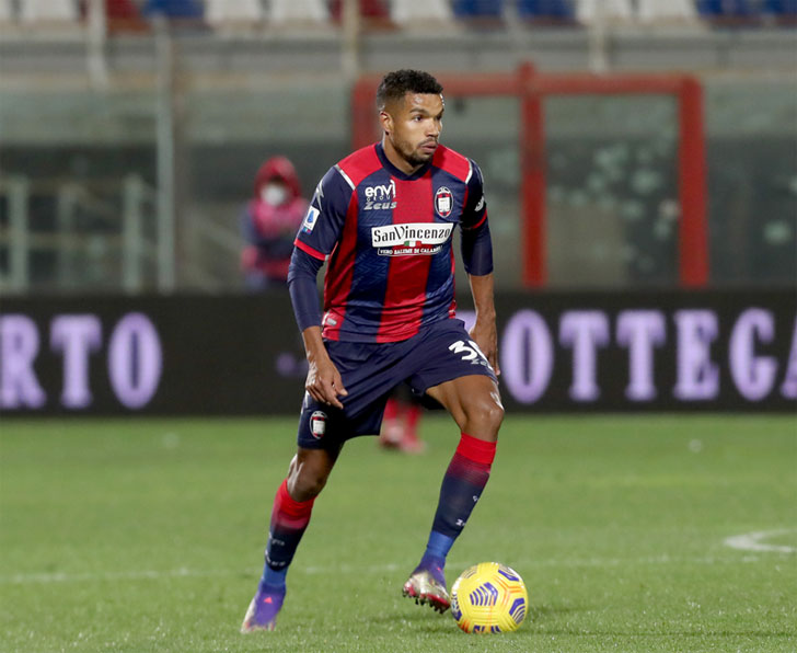 Junior Messias of Crotone Junior Messias of Crotone
