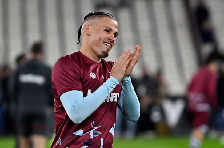 Kalvin Phillips of West Ham Kalvin Phillips of West Ham