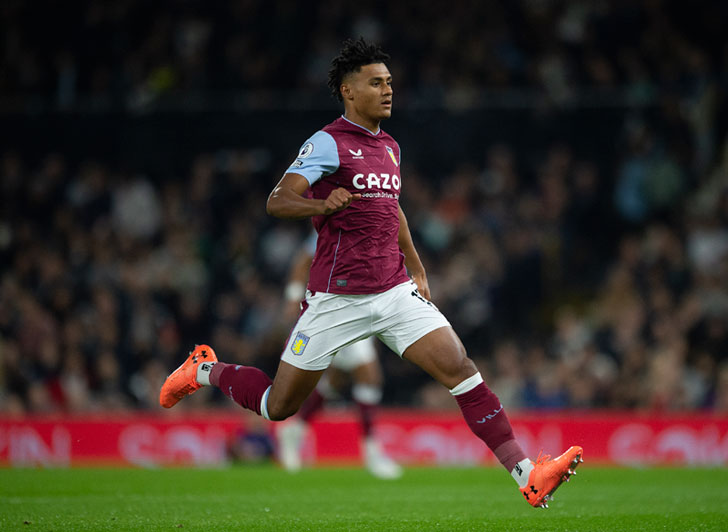 Ollie Watkins of Aston Villa Ollie Watkins of Aston Villa